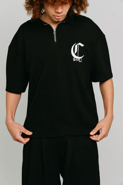 CRATE  ZIP POLO SHIRT