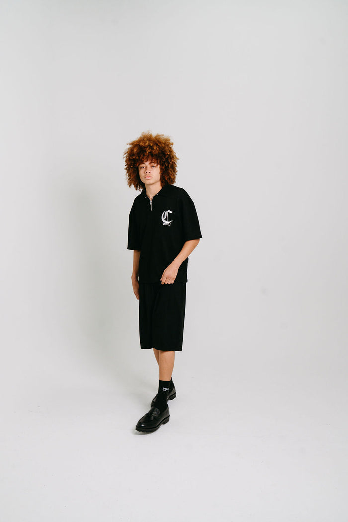 CRATE  ZIP POLO SHIRT