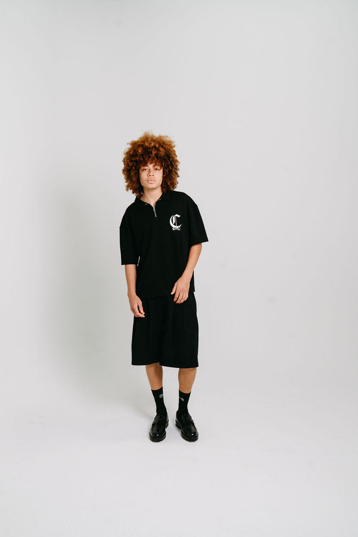 CRATE  ZIP POLO SHIRT