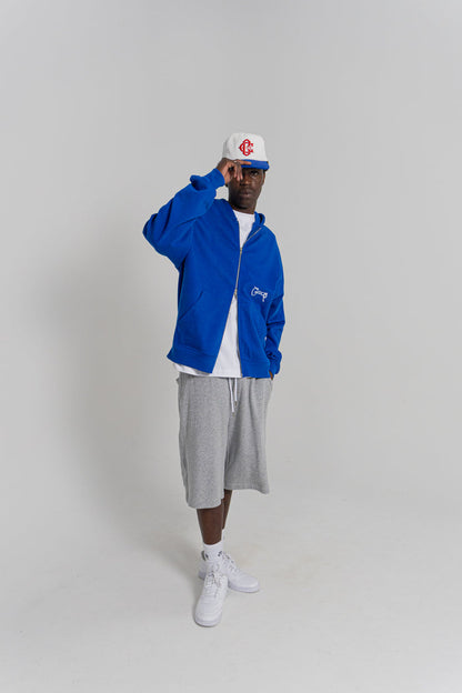 Crate Zip Up Box Fit Hoodie