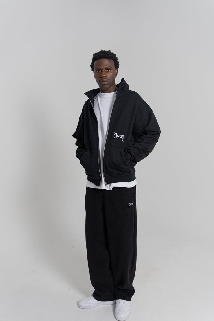 Crate Zip Up Box Fit Hoodie