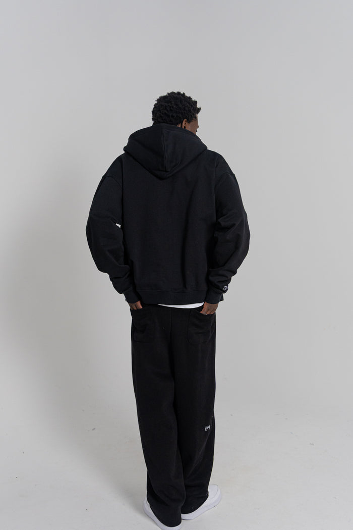 Crate Zip Up Box Fit Hoodie