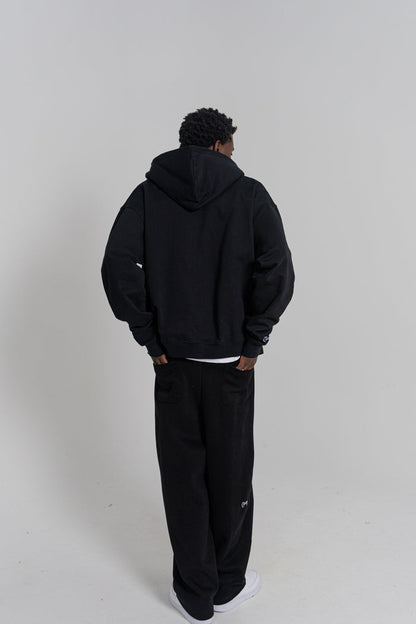 Crate Zip Up Box Fit Hoodie