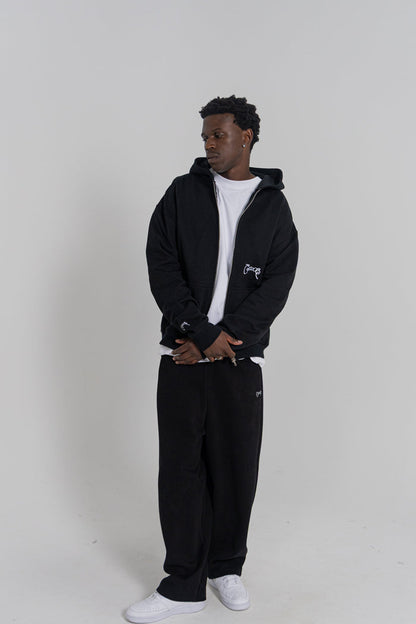 Crate Zip Up Box Fit Hoodie