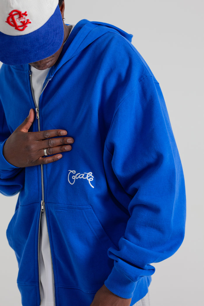 Crate Zip Up Box Fit Hoodie