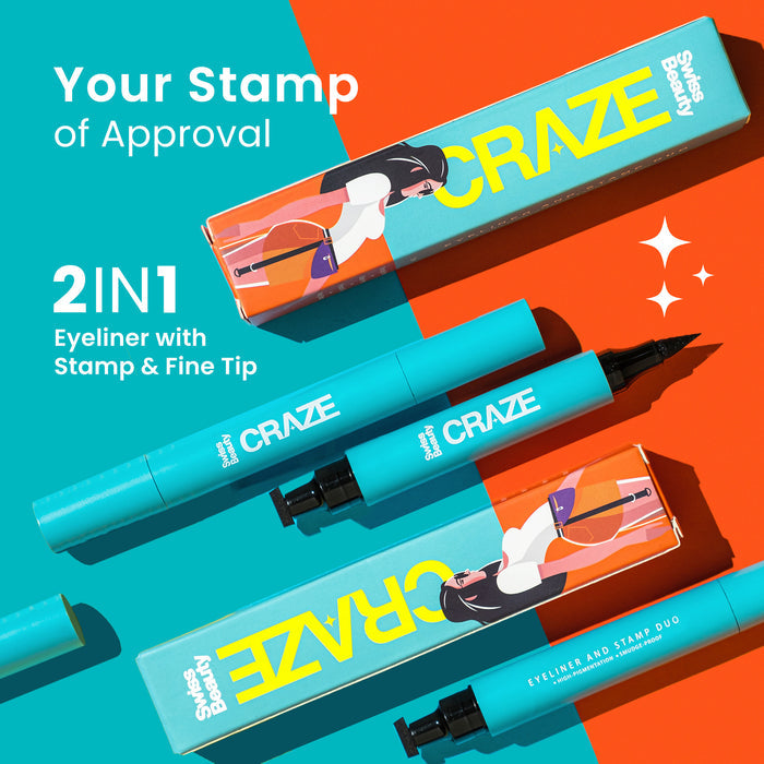 CRAZE EYELINER AND STAMP DUO
