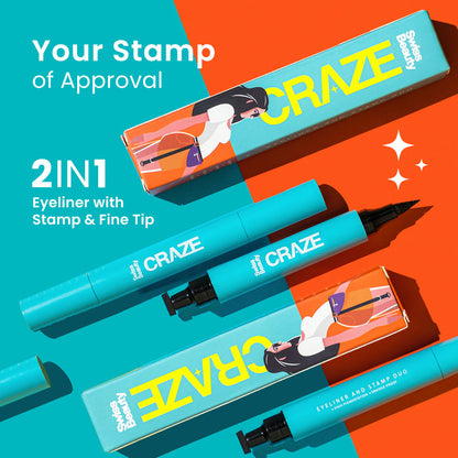 CRAZE EYELINER AND STAMP DUO
