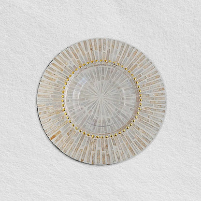 Cream Pearl Under Plates