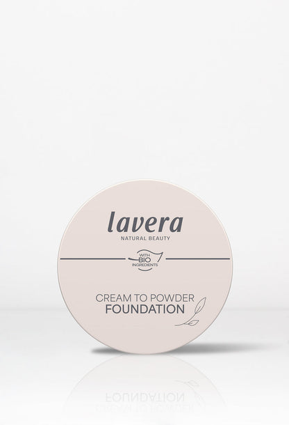 lavera Cream to Powder Foundation -Light 1.0-