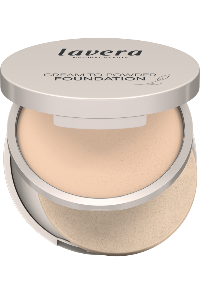 lavera Cream to Powder Foundation -Light 1.0-