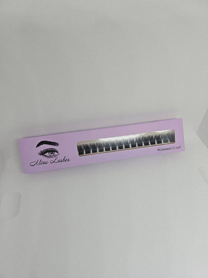Create Stunning Lashes at Home – MinuLashes Cluster Eyelash Box 8, 14 or 16mm