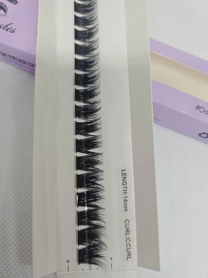Create Stunning Lashes at Home – MinuLashes Cluster Eyelash Box 8, 14 or 16mm