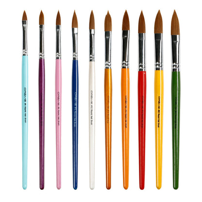 Creme Acrylic Nail Art Brush - ikatehouse