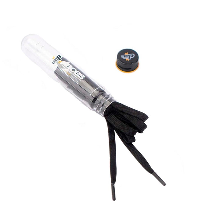 Crep Protect Laces BLACK (FLAT)