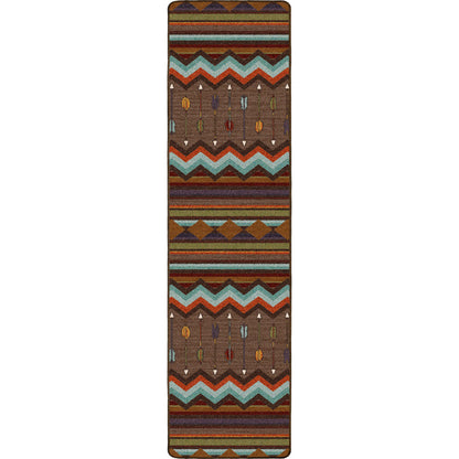 Image of an area rug, Cresting Fletcher - Rainbow
