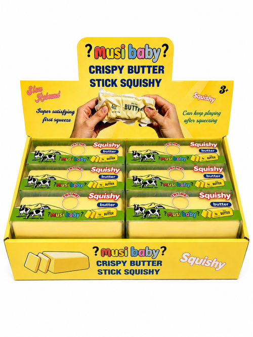 Crispy Butter Stick Squishy Wax Coated-MSCUSB