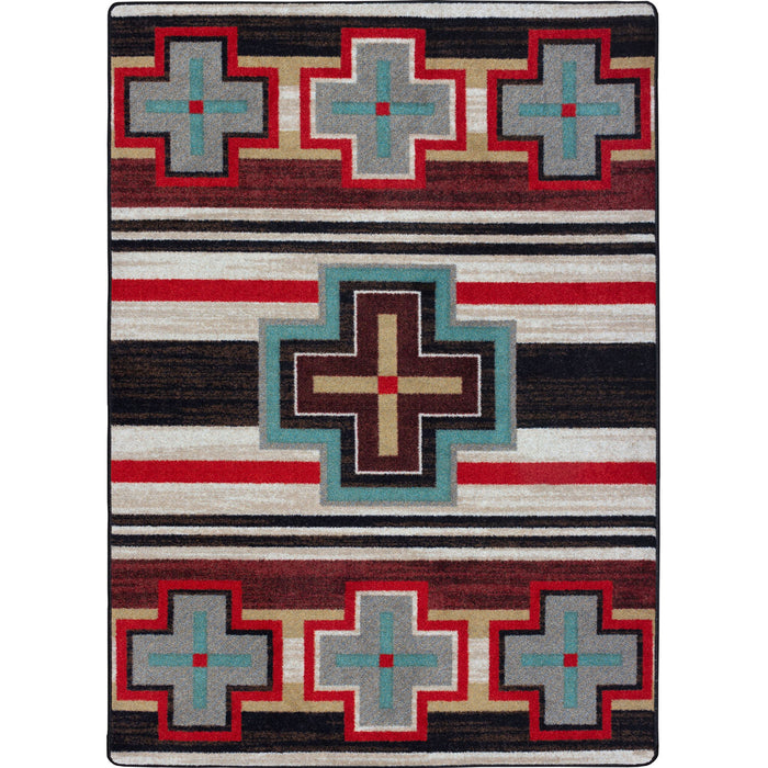 Image of an area rug, Cross Roads - Fuego