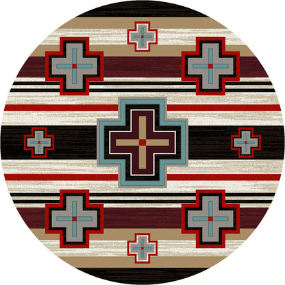 Image of an area rug, Cross Roads - Fuego