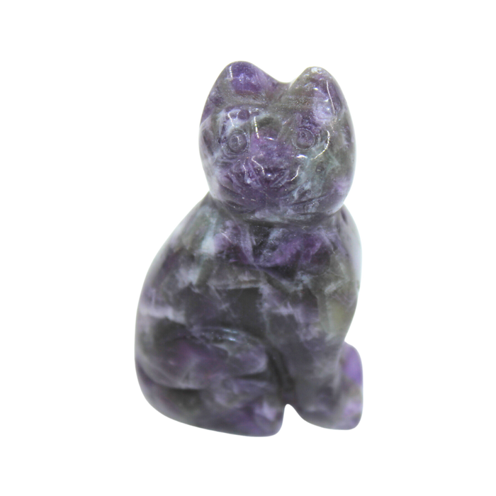 Crystal Cat – Amethyst Large