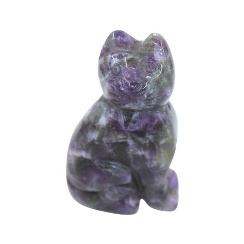 Crystal Cat – Amethyst Large