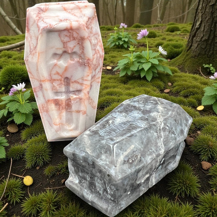 Gemstone Coffin, Raven's Cauldron, 6 N Sandusky St, Delaware, OH 43015