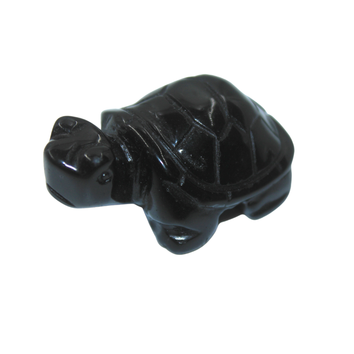 Crystal Turtle – Black Onyx Large