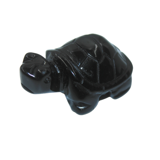 Crystal Turtle – Black Onyx Large