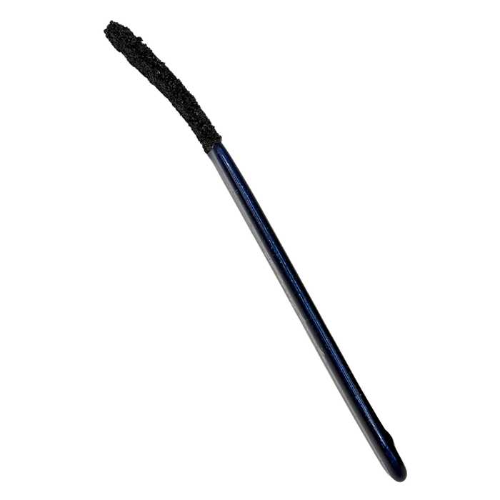 Curved Stripping File w/ Blue Glitter Handle