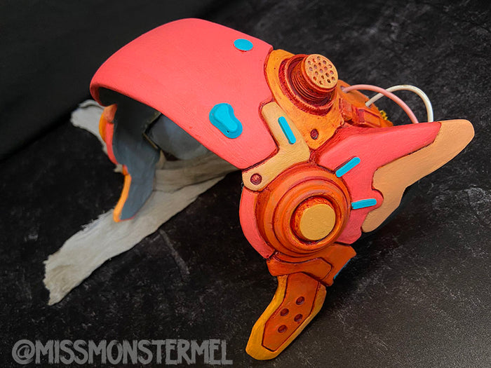 CYBERPUNK ROBOT EAR HEADBAND BLANK-READY TO SHIP
