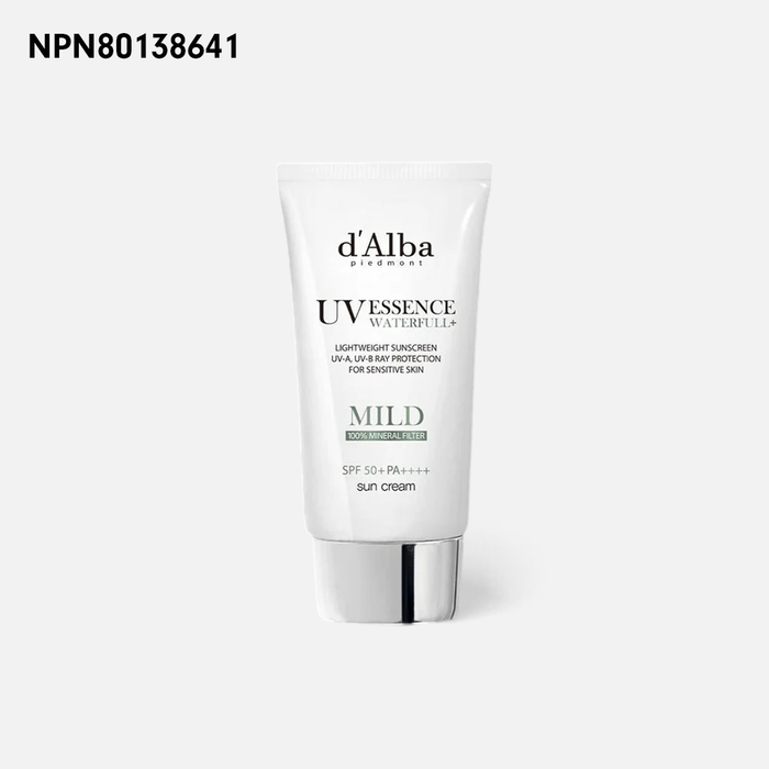 d'Alba Waterfull Mild Sun Cream 50ml NPN