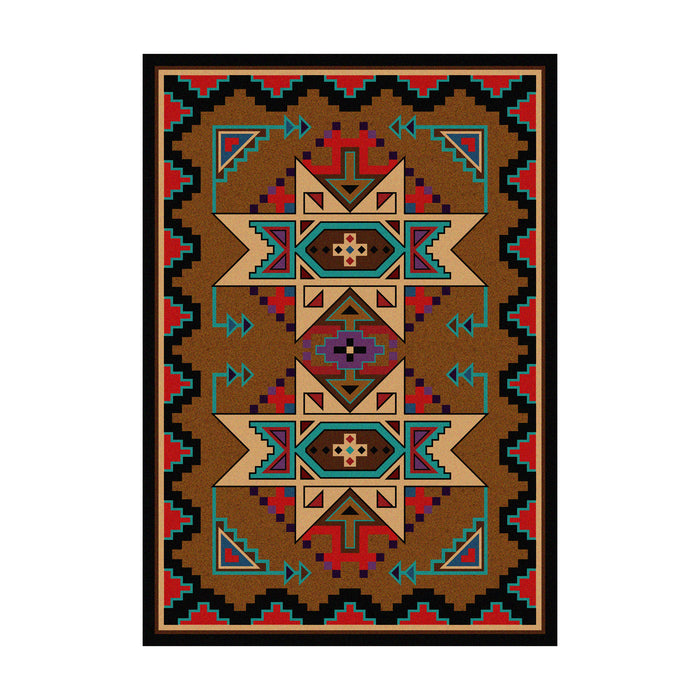 Image of an area rug, Deep Gorge - Bright