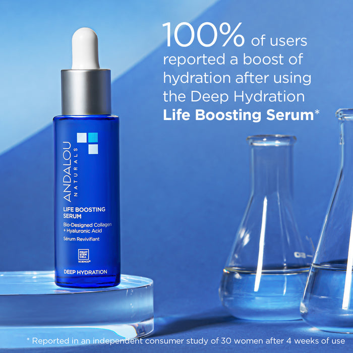 Deep Hydration Life Boosting Serum - Andalou Naturals US