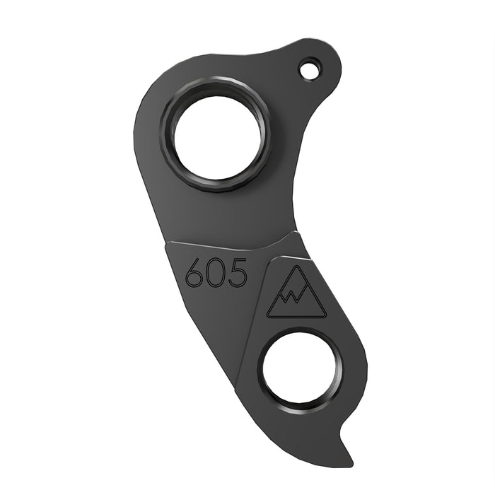 Derailleur Hanger 605 – 6061 Aluminum, Cannondale K33001, M12x1.0 Thru Axle