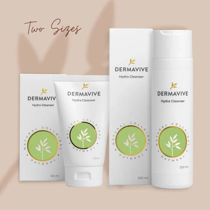 Dermavive Hydra Cleanser 120ml And 250ml