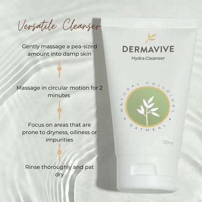 Dermavive Hydra Cleanser - Versatile Cleanser