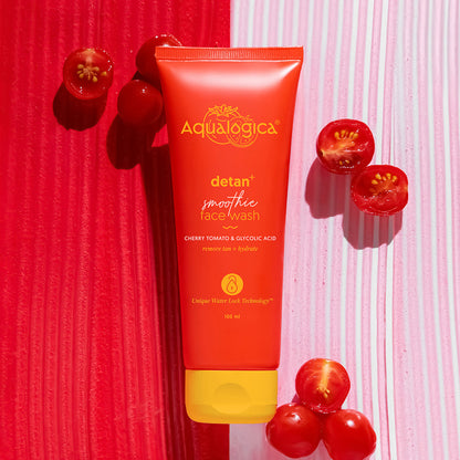 Aqualogica detan face wash 100ml cherry tomato