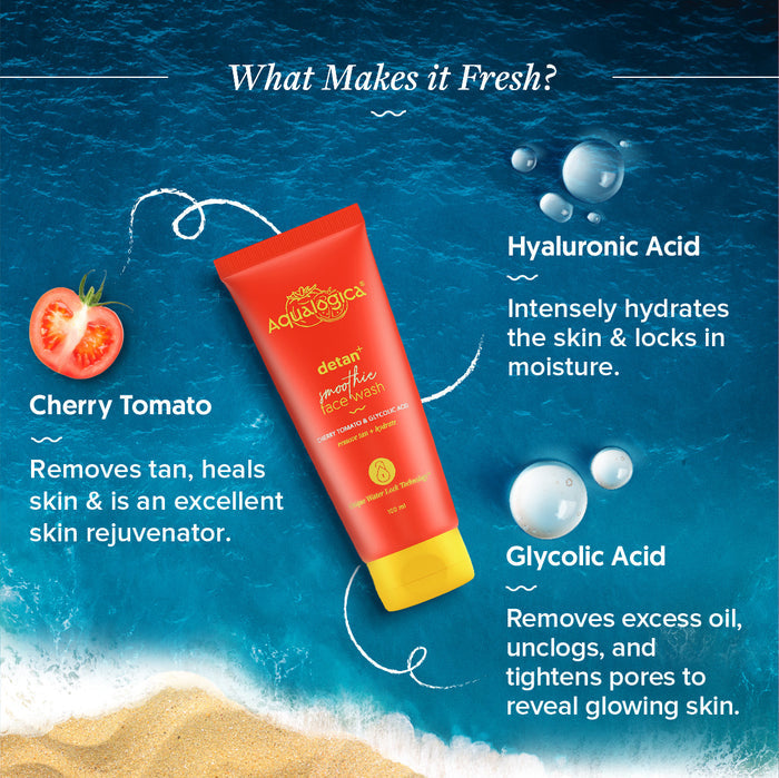 Hyaluronic acid cherry tomato glycolic acid ingredients