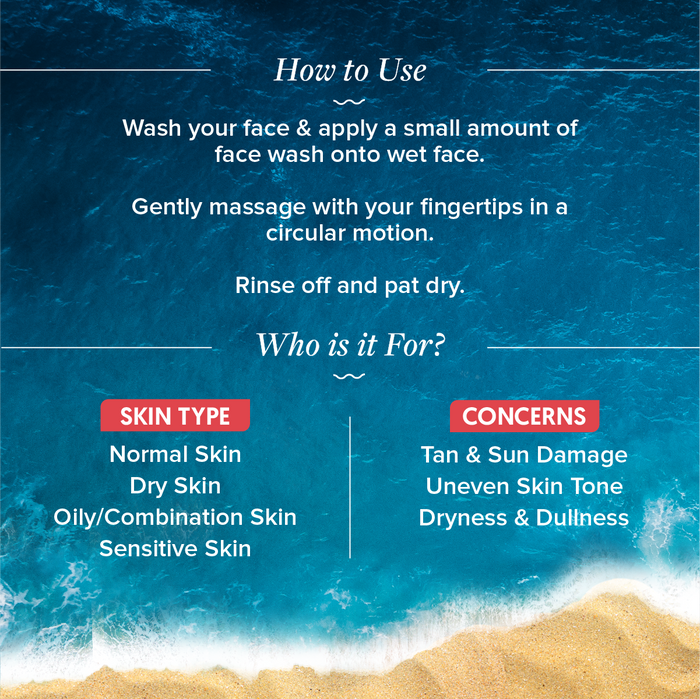 Detan face wash how to use skin types