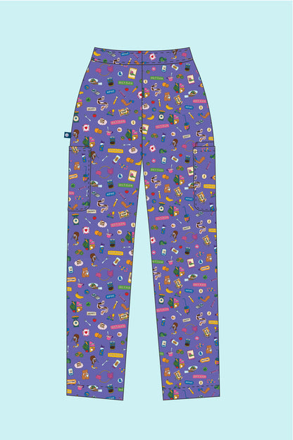 Dietitian – Unisex Printed Scrub Pant