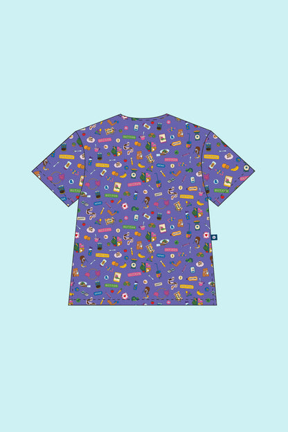 Dietitian  – Unisex Printed Scrub Top