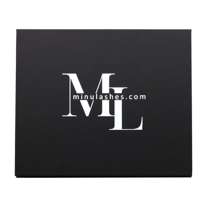 DIY Lash Extension Kit – Cluster Lashes with Bond & Seal, Lash Remover & Tweezers (Black Edition) by MinuLashes