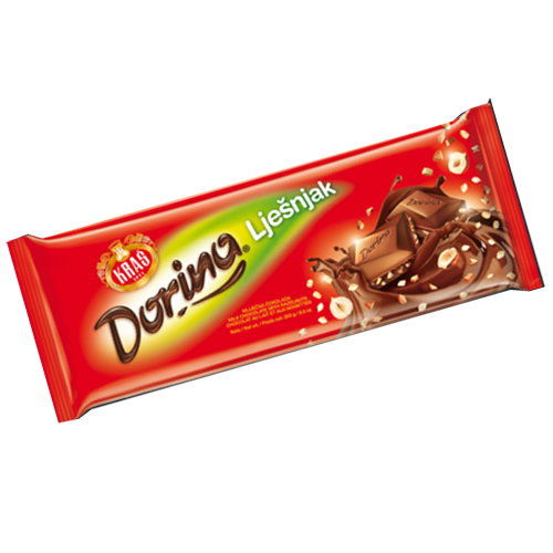 Dorina with Hazelnuts Cokolada sa Ljesnjakom 250g (Kras) - MezeHub
