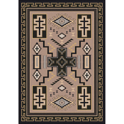 Image of an area rug, Double Cross - Sandman