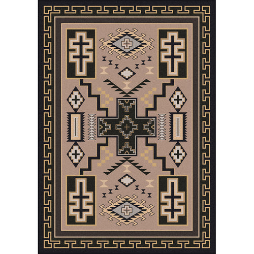Image of an area rug, Double Cross - Sandman