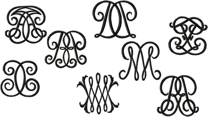DOUBLE MONOGRAM FONT