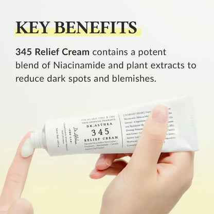 Dr. Althea 345 Relief Cream 50ml – Skin Care | Korean Skincare Canada - VGLE Beauty