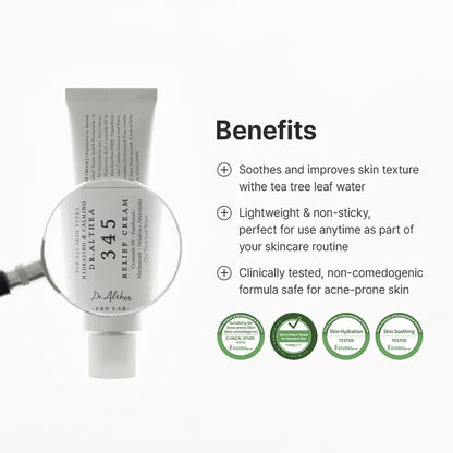 Dr. Althea 345 Relief Cream 50ml - Soothing 345 cream for senesitive
