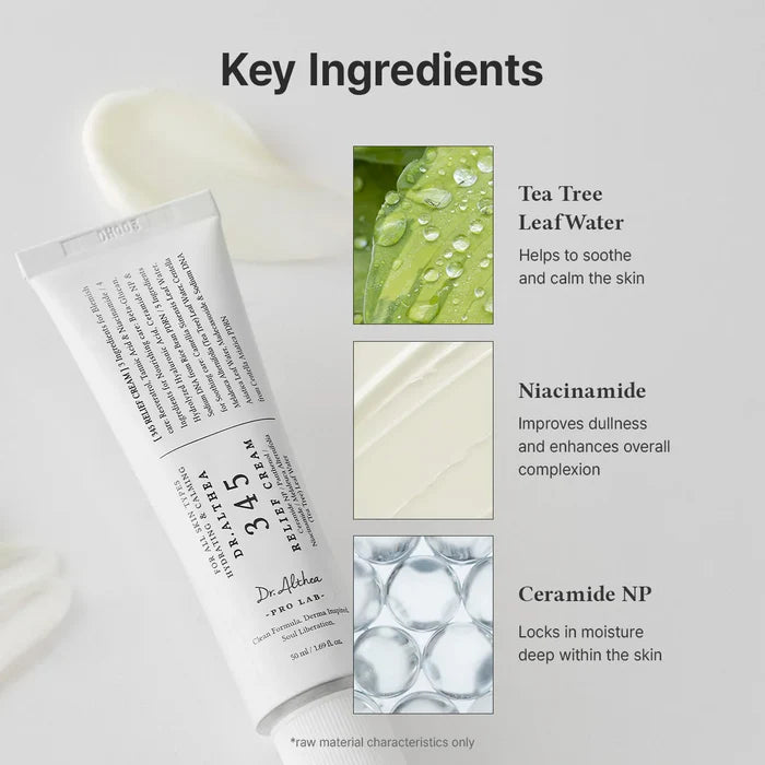 Dr. Althea 345 Relief Cream 50ml - Soothing Cream Dr. Althea