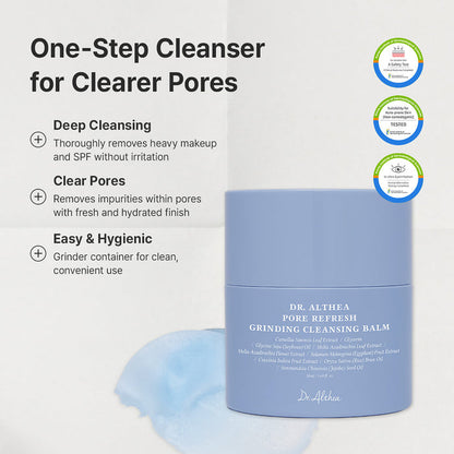Dr. Althea Pore Refresh Grinding Cleansing Balm 1.69oz/ 50ml
