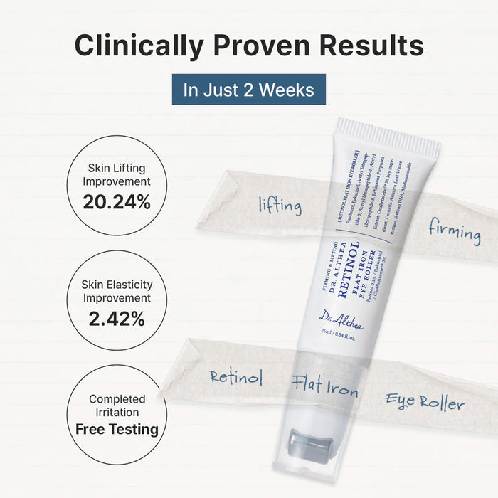 Dr. Althea Retinol Flat Iron Eye Roller 0.84oz/ 25ml